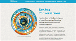 Desktop Screenshot of exodusconversations.org